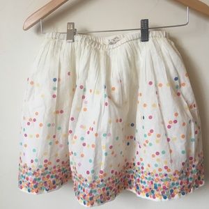 Lands End Kids cotton skirt